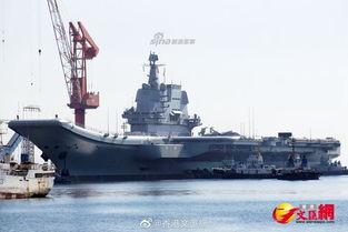 台媒国产航母海试视频,台媒曝光国产航母海试震撼瞬间